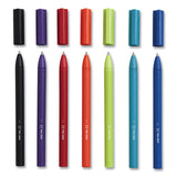 Quick Dry Gel Pen, Stick, Medium 0.7 Mm, Assorted Ink And Barrel Colors, 12-pack