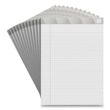 Notepads, Narrow Rule, White Sheets, 8.5 X 11.75, 50 Sheets, 12-pack