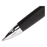 Signo 207 Retractable Gel Pen, Bold 1mm, Blue Ink, Black-blue Barrel, Dozen