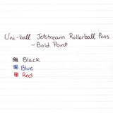 Jetstream Stick Ballpoint Pen, Bold 1 Mm, Blue Ink, Black Barrel