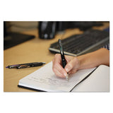 Signo 207 Retractable Gel Pen, 0.7mm, Blue Ink, Smoke-black-blue Barrel, Dozen