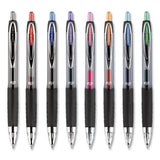 Signo 207 Gel Pen, Retractable, Medium 0.7 Mm, Blue Ink, Translucent Blue Barrel, 4-pack