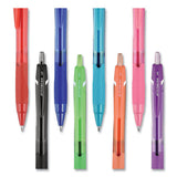 Jetstream Elements Ballpoint Pen, Retractable, Medium 1 Mm, Assorted Ink And Barrel Colors, 6-pack