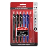 Jetstream Elements Ballpoint Pen, Retractable, Medium 1 Mm, Assorted Ink And Barrel Colors, 6-pack