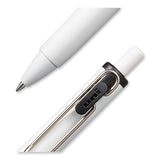 Unione Gel Pen, Retractable, Medium 0.7 Mm, Business Ink-color Assortment, White Barrel, 5-pack