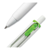 Unione Gel Pen, Retractable, Medium 0.7 Mm, Fashion Ink-color Assortment, White Barrel, 5-pack