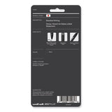 207 Plus+ Gel Pen, Retractable, Medium 0.7 Mm, Black Ink, Black Barrel, 4-pack
