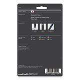 207 Plus+ Gel Pen, Retractable, Medium 0.7 Mm, Inspirational Ink-color Assortment, Black Barrel, 6-pack