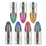 Vision Elite Roller Ball Pen, Stick, Bold 0.8 Mm, Assorted Ink And Barrel Colors, 8-pack