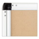 Pinit Magnetic Dry Erase Board, 36 X 36, White