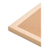 Cork Bulletin Board, 70 X 47, Natural Surface, Birch Frame