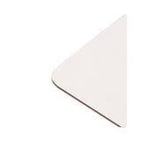 Single-sided Dry Erase Lap Board, 12 X 9, White Surface, 6-pack