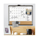 3n1 Magnetic Mod Dry Erase Board, 20 X 16, White Surface, Gray-black Frame