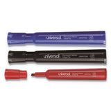 Chisel Tip Permanent Marker, Broad, Black, 36-pack