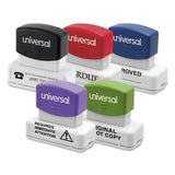 Recycled Custom Micropore Stamp, Preinked, 1 3-4 X 3 1-4