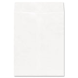 Deluxe Tyvek Envelopes, #13 1-2, Squar Flap, Self-adhesive Closure, 10 X 13, White, 100-box