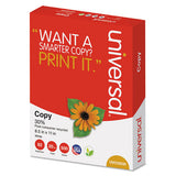 30% Recycled Copy Paper, 92 Bright, 20lb, 8.5 X 11, White, 500 Sheets-ream, 10 Reams-carton