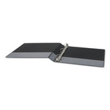 Slant-ring View Binder, 3 Rings, 1" Capacity, 11 X 8.5, Black