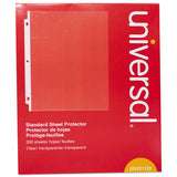 Standard Sheet Protector, Standard, 8 1-2 X 11, Clear, 200-box