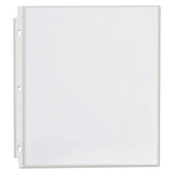 Top-load Poly Sheet Protectors, Heavy Gauge, Clear, 50-pack
