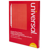 Top-load Poly Sheet Protectors, Economy, Letter, 100-box