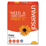 Copy Paper, 92 Bright, 3-hole, 20lb, 8.5 X 11, White, 500 Sheets-ream, 10 Reams-carton