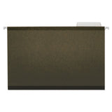 Deluxe Reinforced Recycled Hanging File Folders, Letter Size, 1-5-cut Tabs, Assorted, 25-box