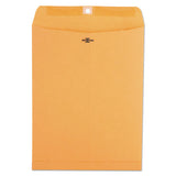 Kraft Clasp Envelope, #93, Square Flap, Clasp-gummed Closure, 9.5 X 12.5, Brown Kraft, 100-box