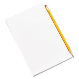 Scratch Pads, Unruled, 4 X 6, White, 100 Sheets, 12-pack