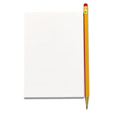 Scratch Pads, Unruled, 5 X 8, White, 100 Sheets, 12-pack
