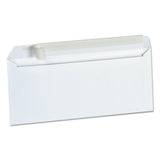 Peel Seal Strip Business Envelope, #10, Square Flap, Self-adhesive Closure, 4.13 X 9.5, White, 500-box