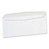 Business Envelope, #10, Monarch Flap, Gummed Closure, 4.13 X 9.5, White, 250-carton