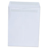 Self-stick Open-end Catalog Envelope, #13 1-2, Square Flap, Self-adhesive Closure, 10 X 13, White, 100-box