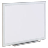 Dry Erase Board, Melamine, 96 X 48, Satin-finished Aluminum Frame