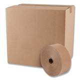 Glass-fiber Reinforced Gummed Kraft Sealing Tape, 3" Core, 3" X 450 Ft, Brown, 10-carton