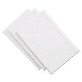 Index Cards, 4 X 6, Blue-salmon-green-cherry-canary, 100-pack