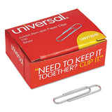 Paper Clips, Jumbo, Silver, 100-box