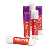 Glue Stick, 1.3 Oz, Applies And Dries Clear, 12-pack