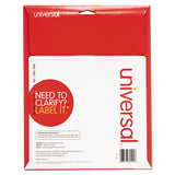 White Labels, Inkjet-laser Printers, 1 X 2.63, White, 30-sheet, 25 Sheets-pack