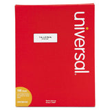 White Labels, Inkjet-laser Printers, 1 X 2.63, White, 30-sheet, 100 Sheets-box