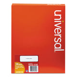 White Labels, Inkjet-laser Printers, 1.33 X 4, White, 14-sheet, 100 Sheets-box