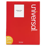 White Labels, Inkjet-laser Printers, 8.5 X 11, White, 100-box