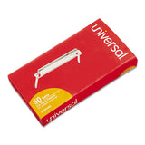 Two-piece Paper Fasteners, 2" Capacity, 2.75" Center To Center, Silver, 50-box