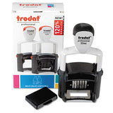 Professional Numberer, Self-inking, Type Size 1 1-2, Six Digits, Black