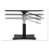 High Rise Adjustable Laptop Stand, 21 X 13 X 12 To 15 3-4, Black