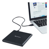 External Slimline Cd-dvd Writer, 8x Dvd Write Speed-24x Cd Write Speed