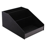 Horizontal Condiment Organizer, 12w X 16d X 7 1-2h, Black