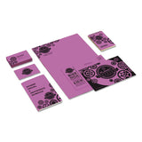 Color Cardstock, 65 Lb, 8.5 X 11, Outrageous Orchid, 250-pack