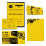 Color Paper, 24 Lb, 11 X 17, Solar Yellow, 500-ream