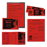 Color Paper, 24 Lb, 11 X 17, Re-entry Red, 500-ream